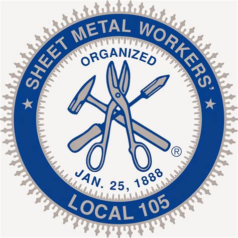 sheet metal workers union local 105|union sheet metal worker salary.